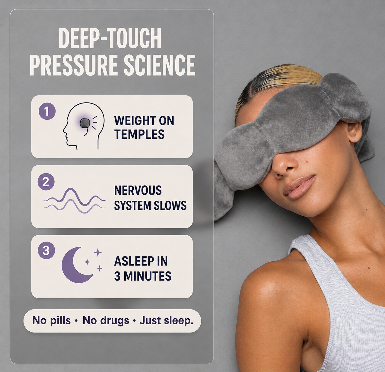 Weighted Sleep Mask