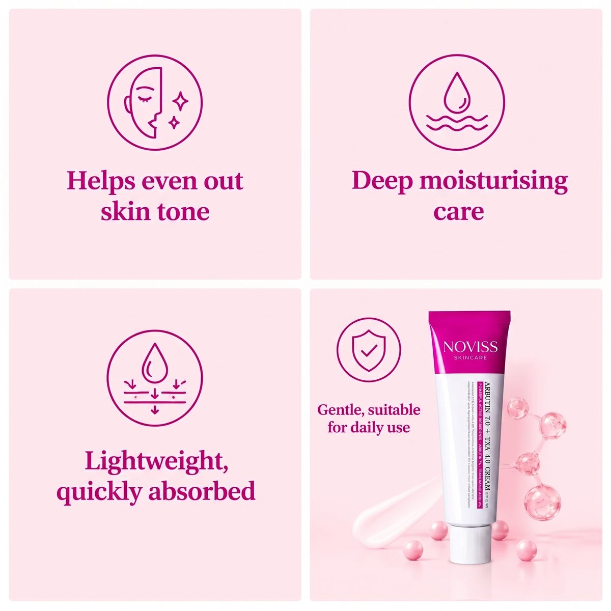 Korean Arbutin + TXA Cream